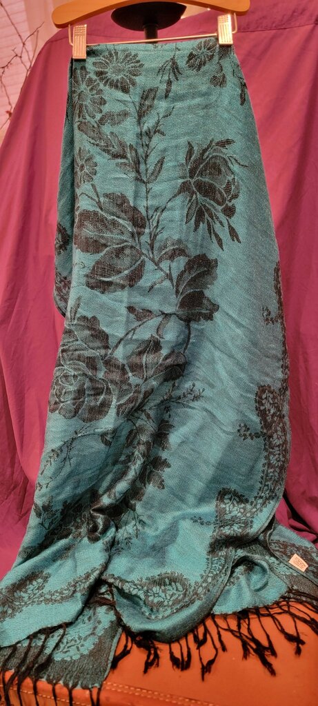 Floral Pattern Scarf