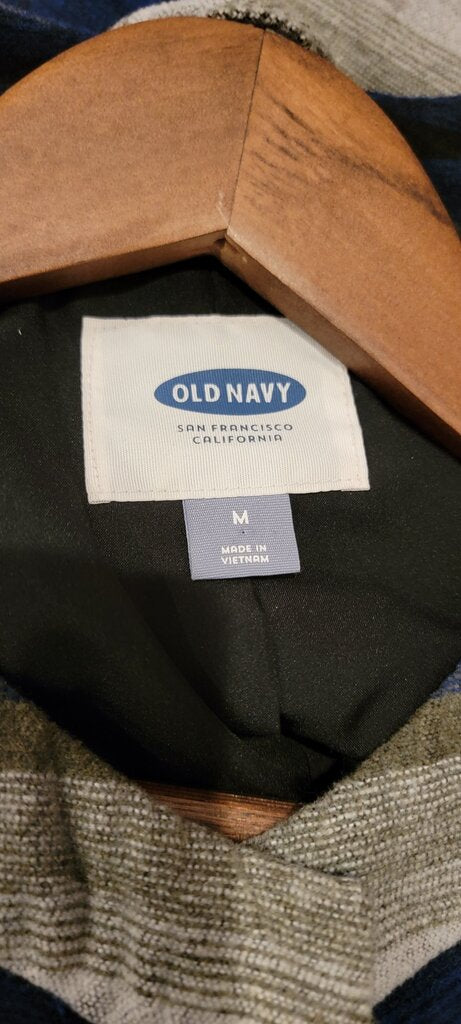 Old Navy Striped Button-Up Jacket