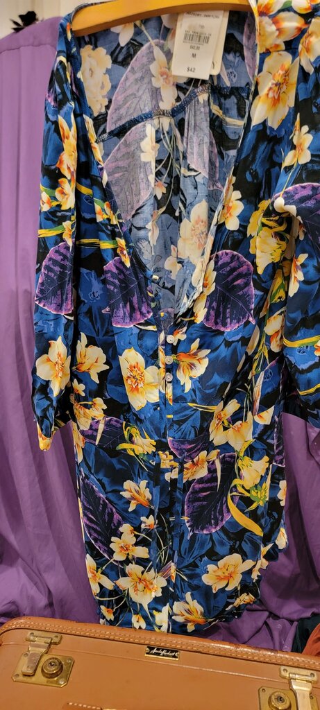 California Gypsy Floral Print Romper