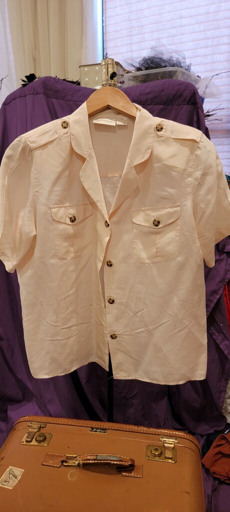 Christie & Jill Button-Up Blouse