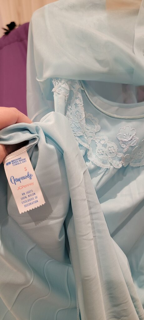 Light Blue Sleepwear Nightgown