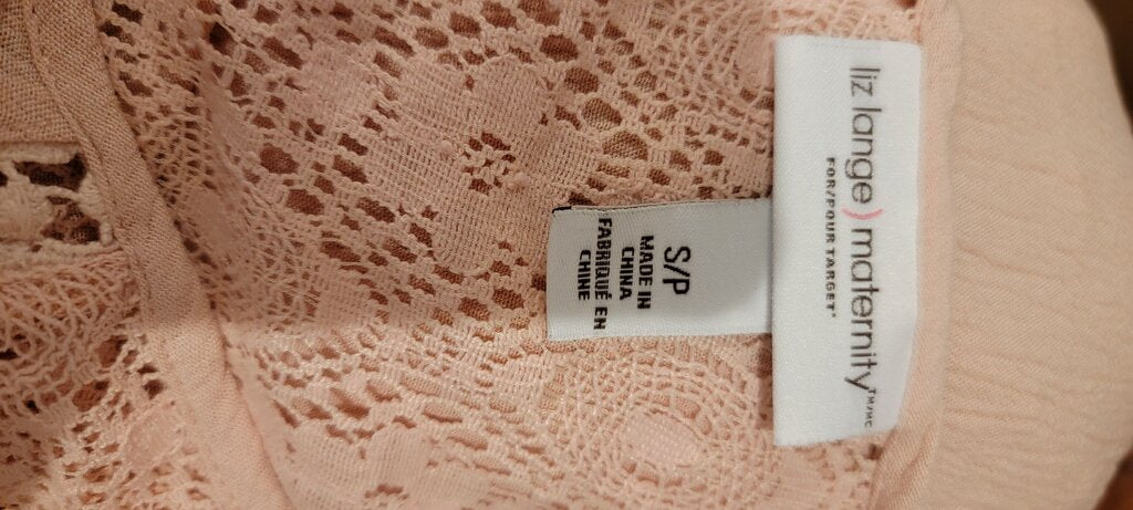 Liz Lange Maternity Lace Blouse