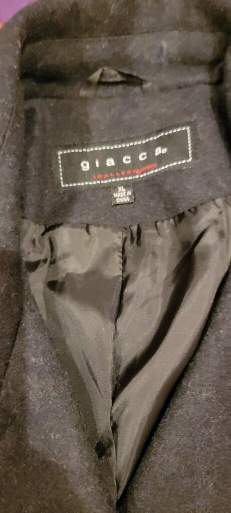 Giacca Double Breasted Wool Coat