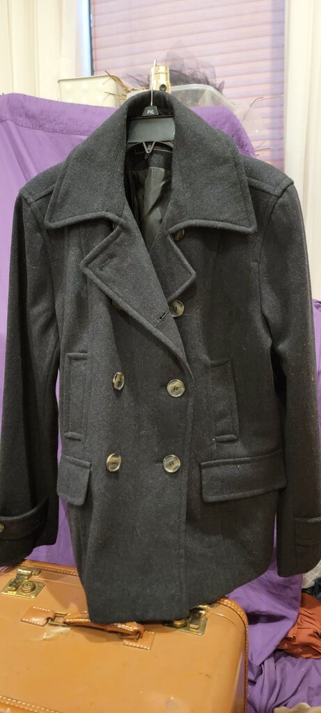 Giacca Double Breasted Wool Coat