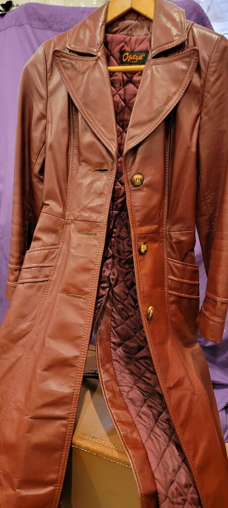 Oheru Montreal Women's Leather Coat