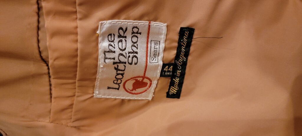 The Leather Shop Brown Leather Blazer