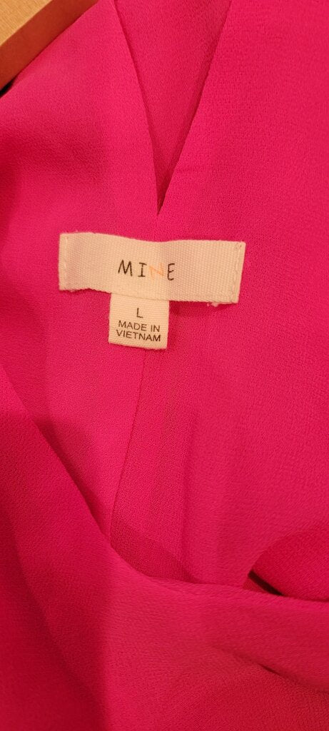 Women's Pink Chiffon Top