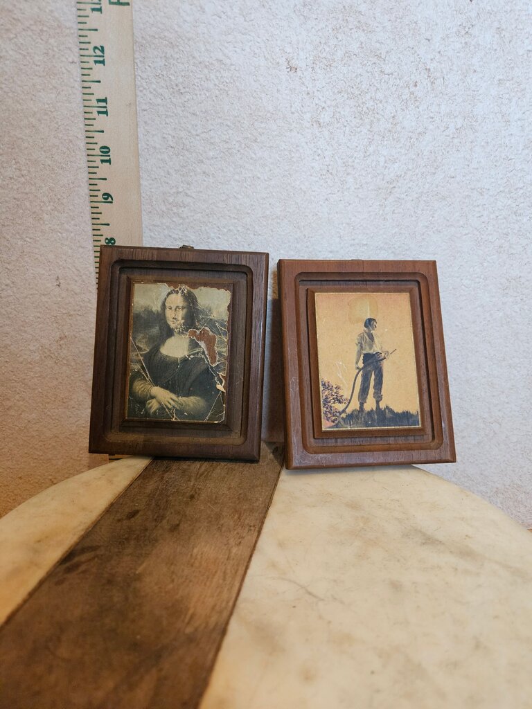Vintage Wooden Picture Frames