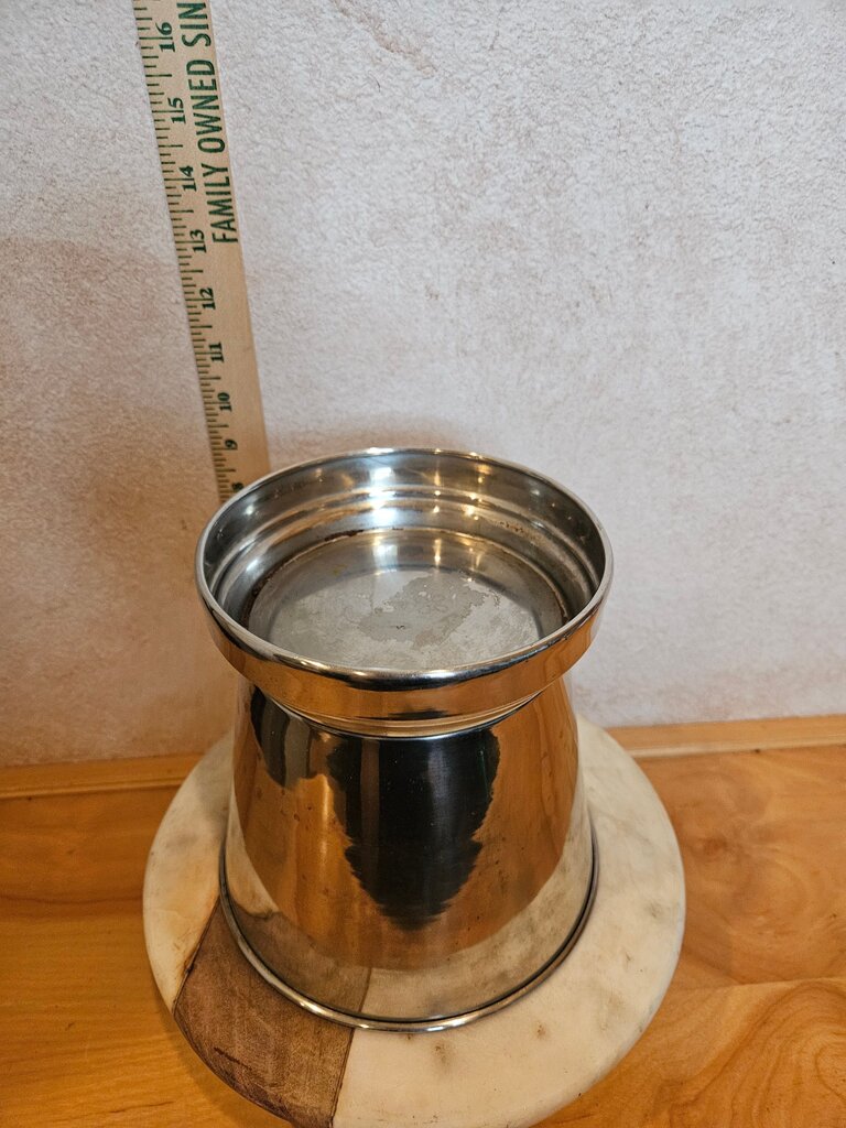 Silver Decorative Planter Pot