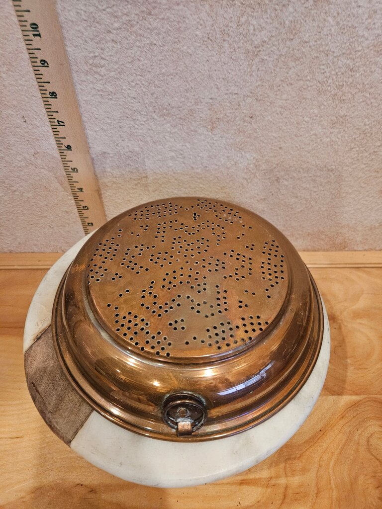 Antique French Copper Strainer, Antique Copper colander