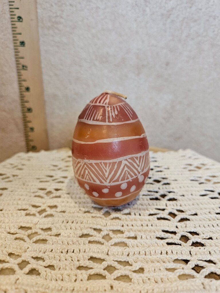 Decorative Handcrafted painted Egg Candle