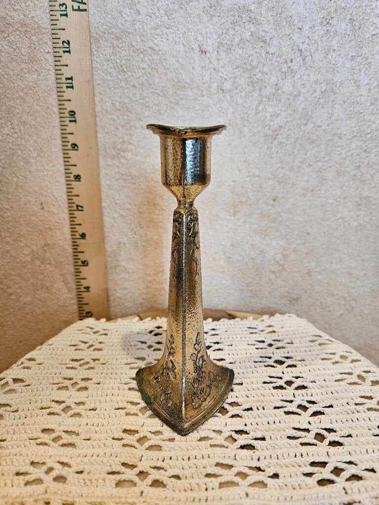 Vintage Silver Candle Holder