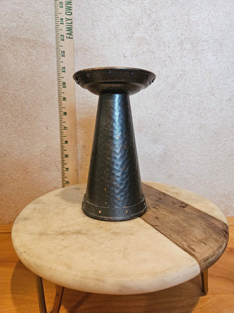 Vintage Metal Candle Holder