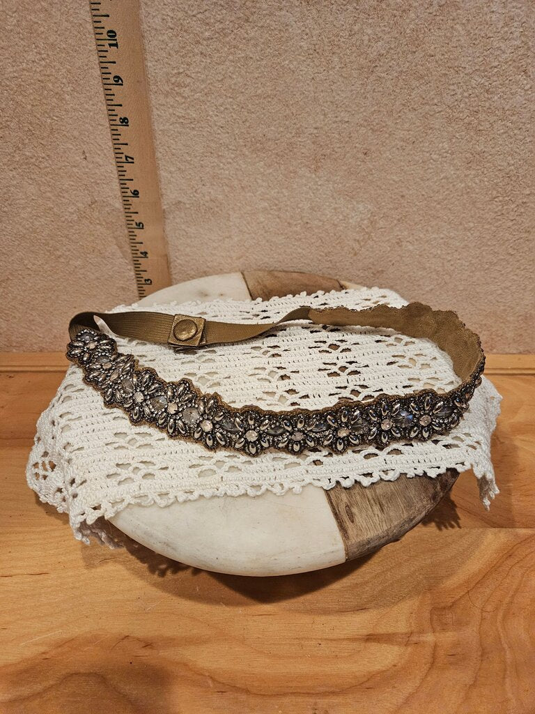 Vintage Floral Design Belt