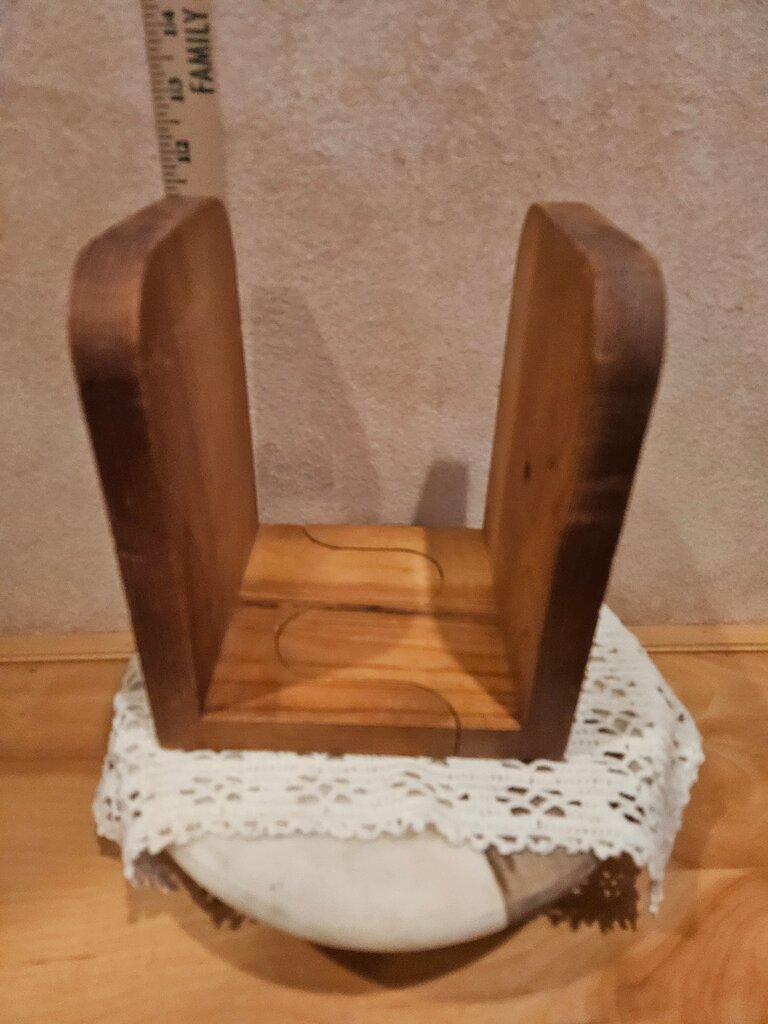 Unique Wooden Book Holder puzzle piece style