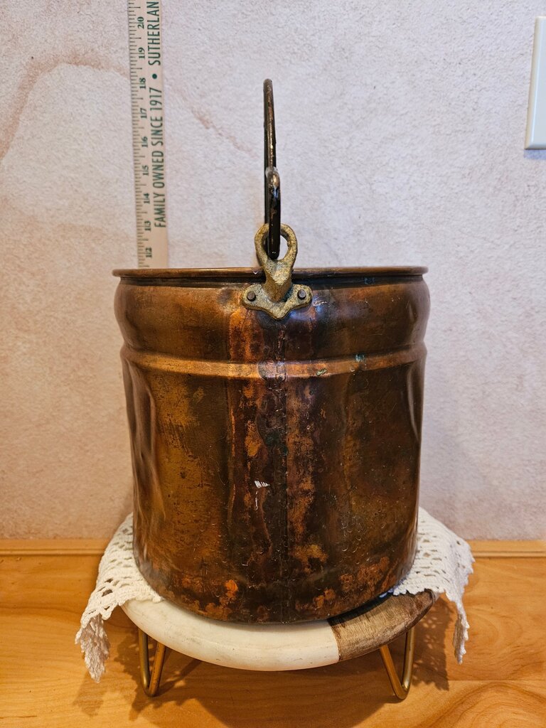 Vintage Copper Bucket
