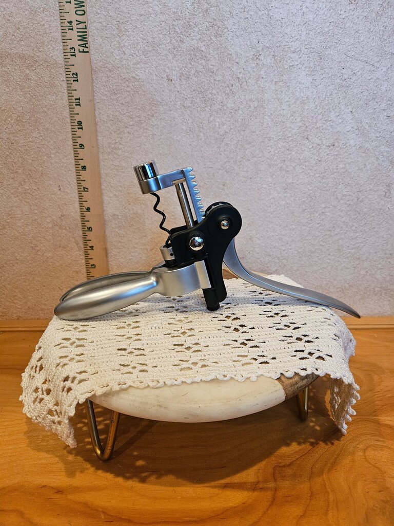 Barware Lever Corkscrew and Wine Bottle Opener