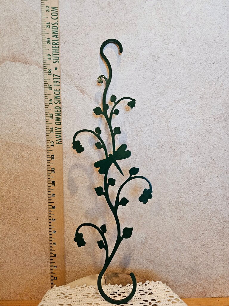Wrought Iron Color Dragonfly Decorative Metal s hook Wall Art