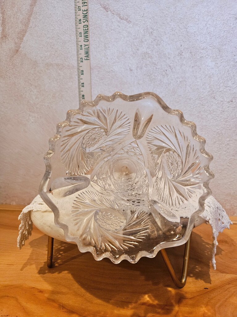Vintage Crystal Glassware Set