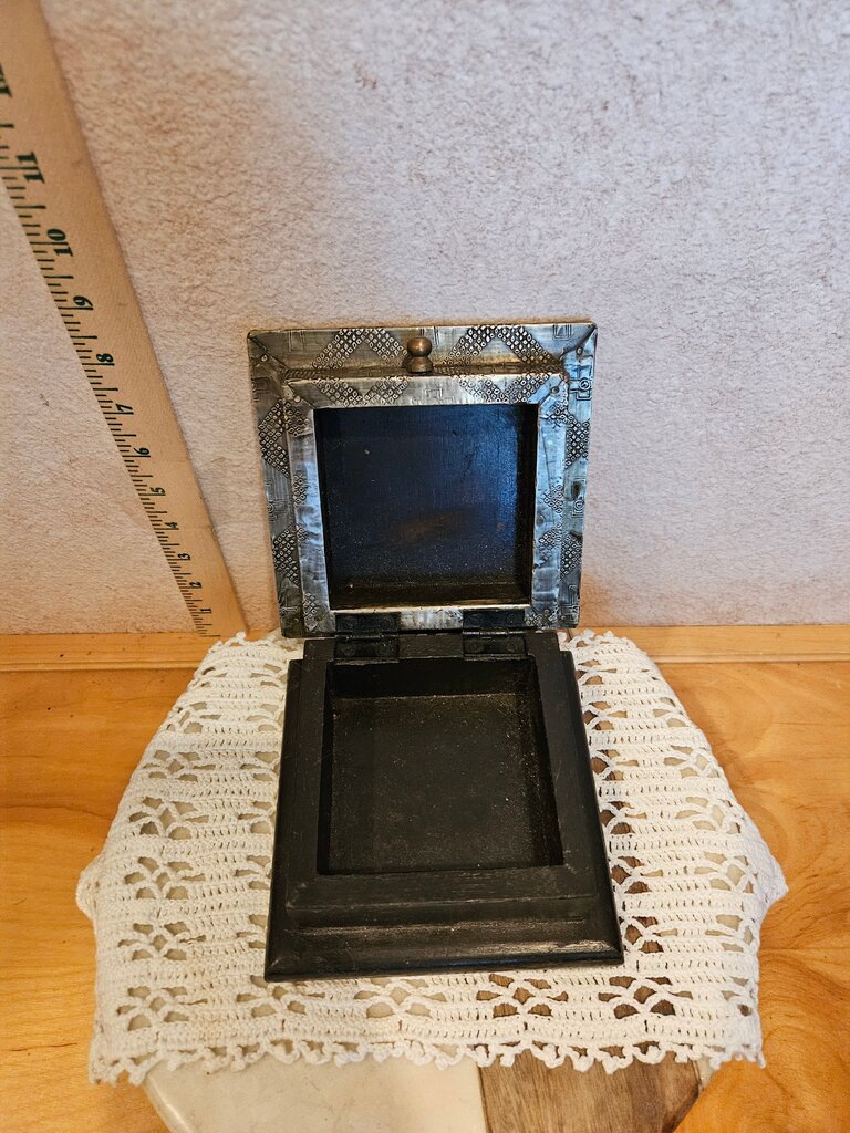 Decorative Metal Keepsake Box