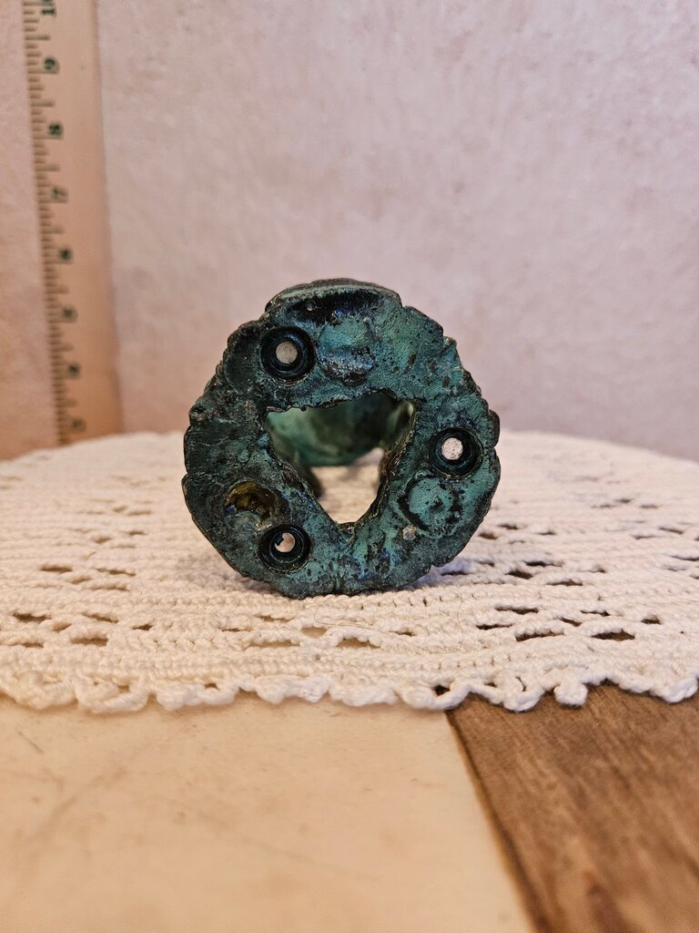 Art Nouveau Bronze Nude Statue Incense Burner