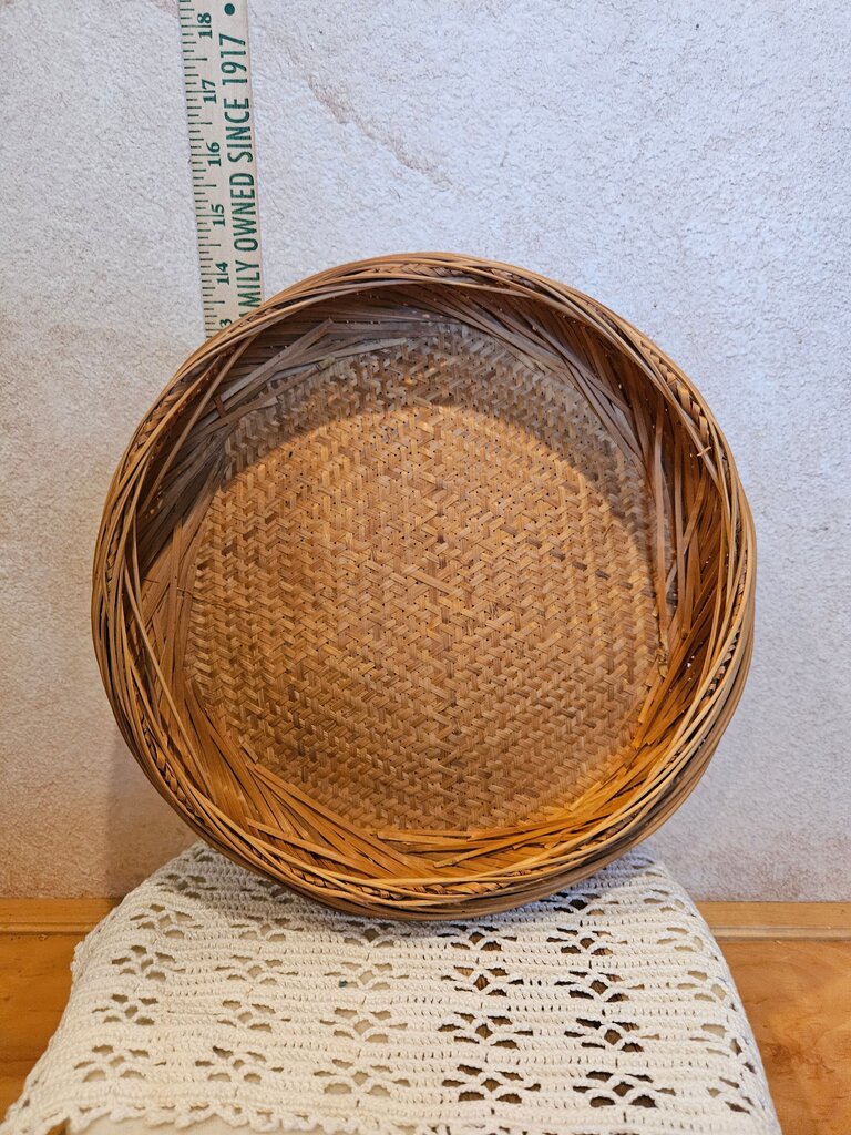 Woven Round Basket