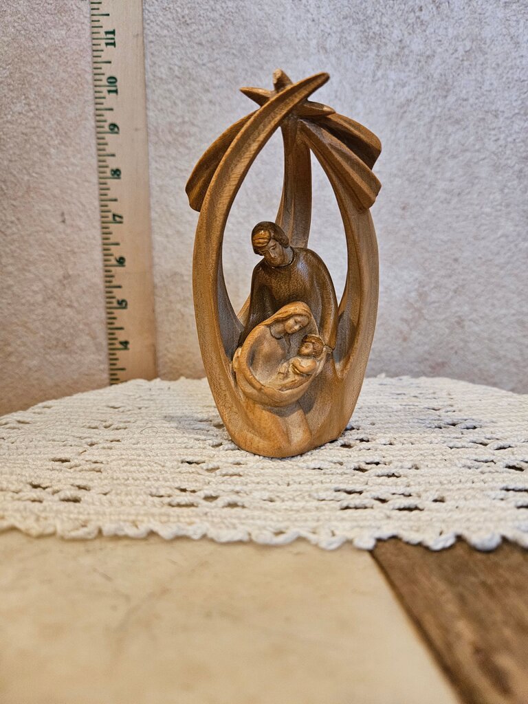 Heinz Zuleger Wooden Nativity Scene