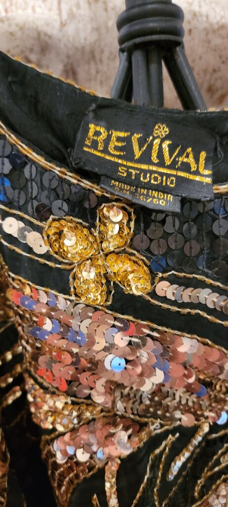 Revival Studio Sequin Embellished Top
