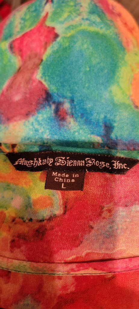 Multicolored Women’s Ruffled Top