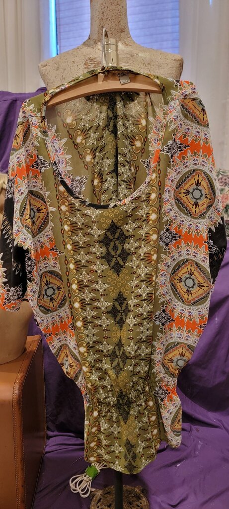 Colorful Bohemian Style Top
