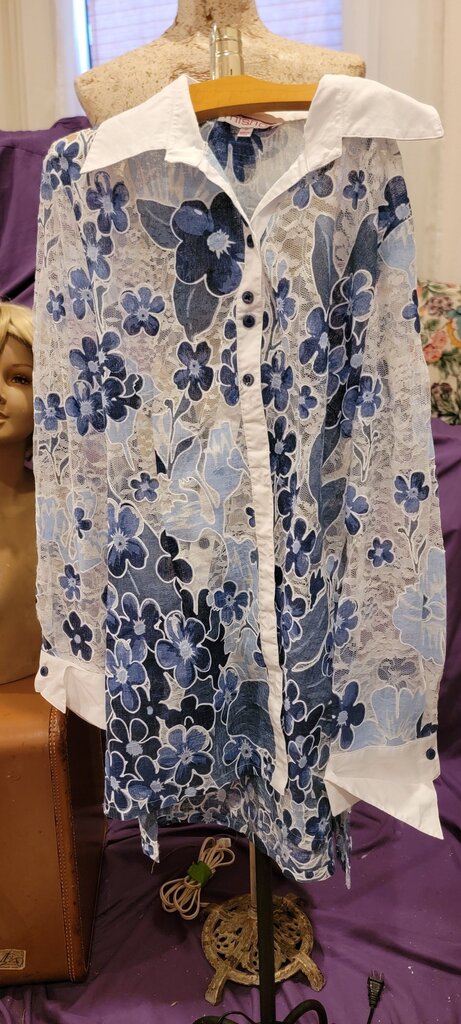 Mishca Women's Floral Long Sleeve Top