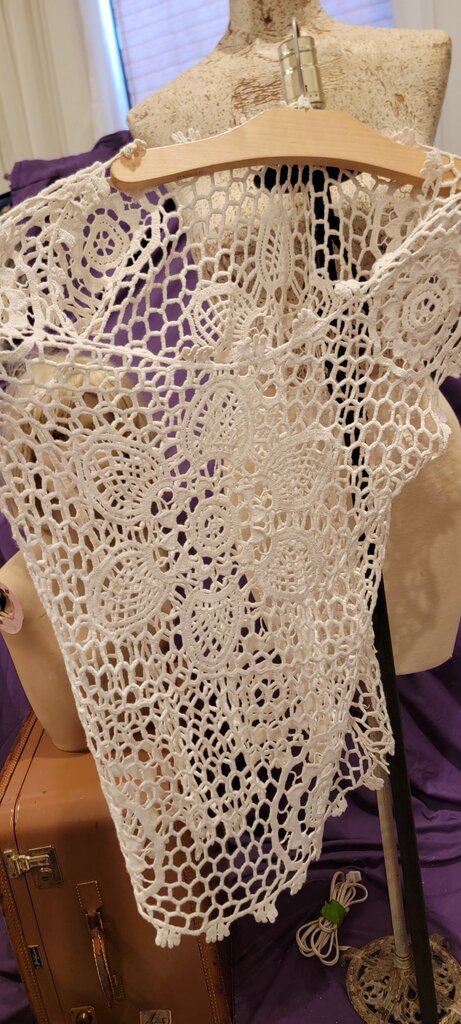 Crochet Lace Cover-Up