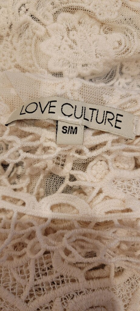 Love Culture Crochet Lace Top