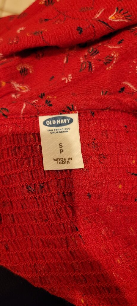Old Navy Floral Smocked Dress