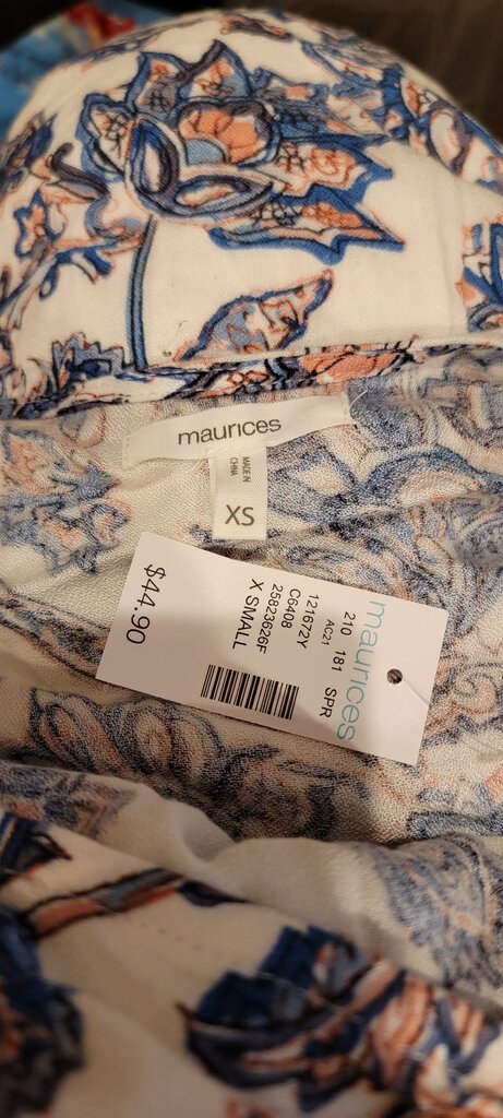 Maurices XS Floral Print Dress