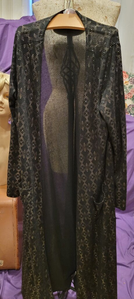 LulaRoe Black Sheer Kimono