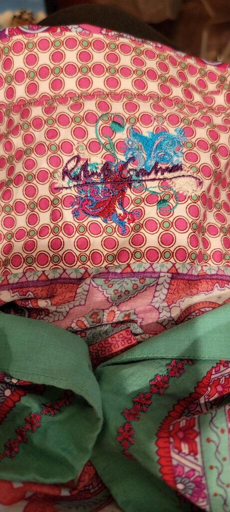 Colorful Patterned Women's Shirt