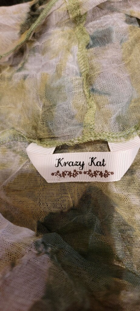 Krazy Kat Floral Sheer Scarf