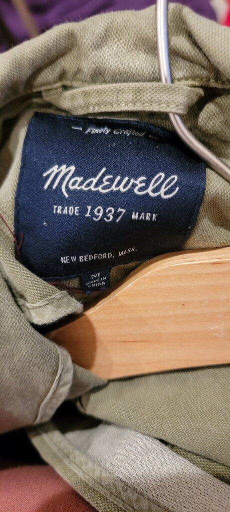 Madewell Green Military Jacket