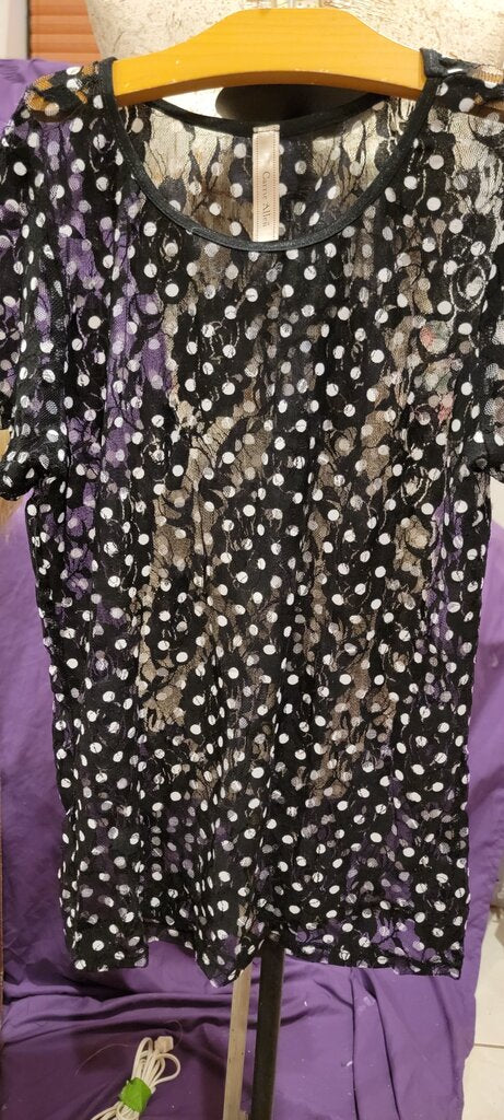 Carrie Allen Polka Dot Top