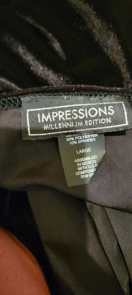Impressions Velvet Skirt
