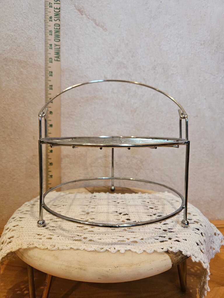 Vintage Wire Basket Stand Armada Art Wire Rack, 24 scissor holder etc