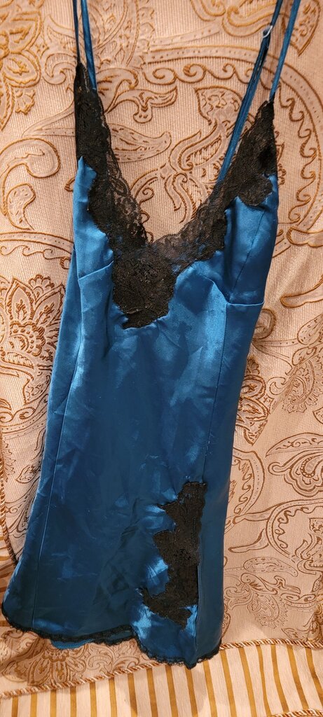 Frederick's of Hollywood Women's Blue Chemise