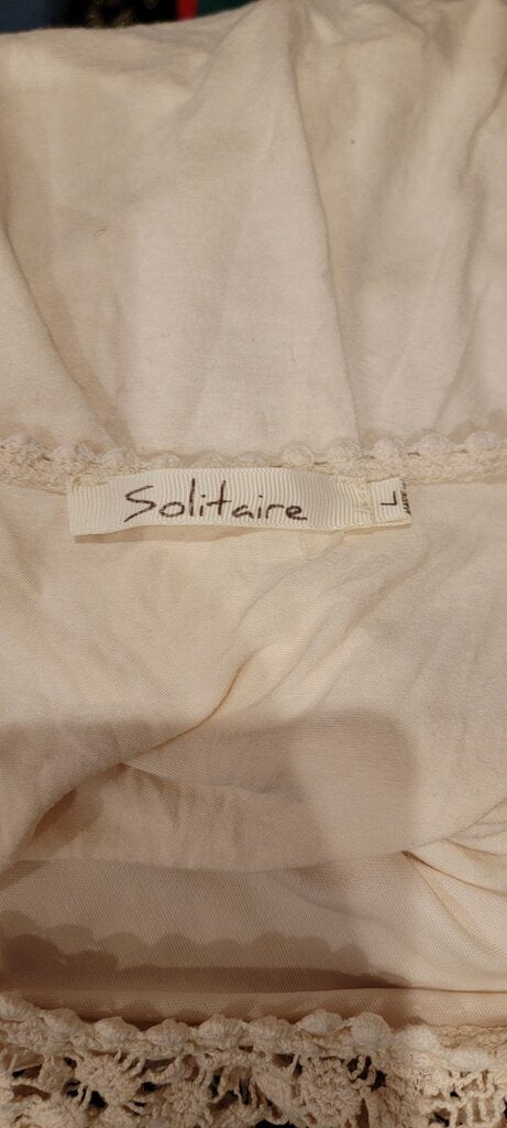 Solitaire crochet tank top
