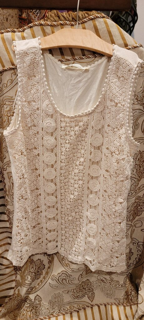 Solitaire crochet tank top