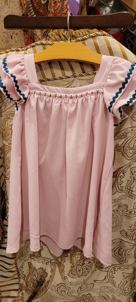 SHEIN Pink Floral Dress