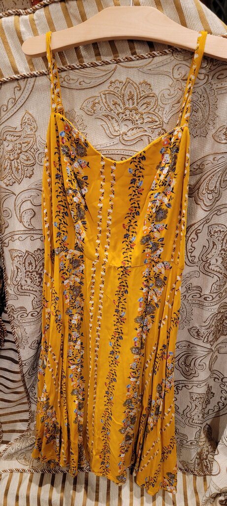Old Navy Floral Print Spaghetti Strap Dress