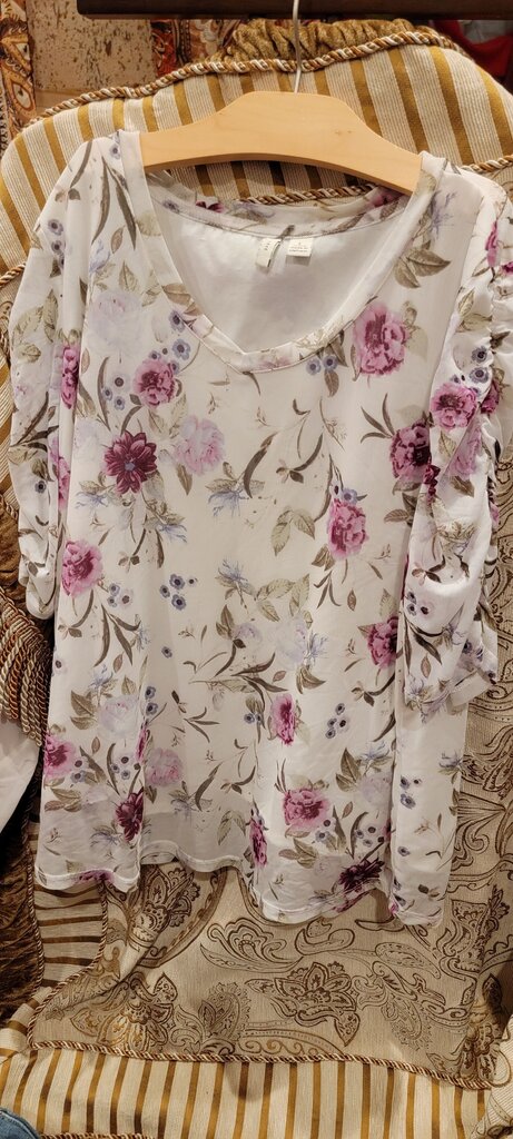 Floral Print Women's Top