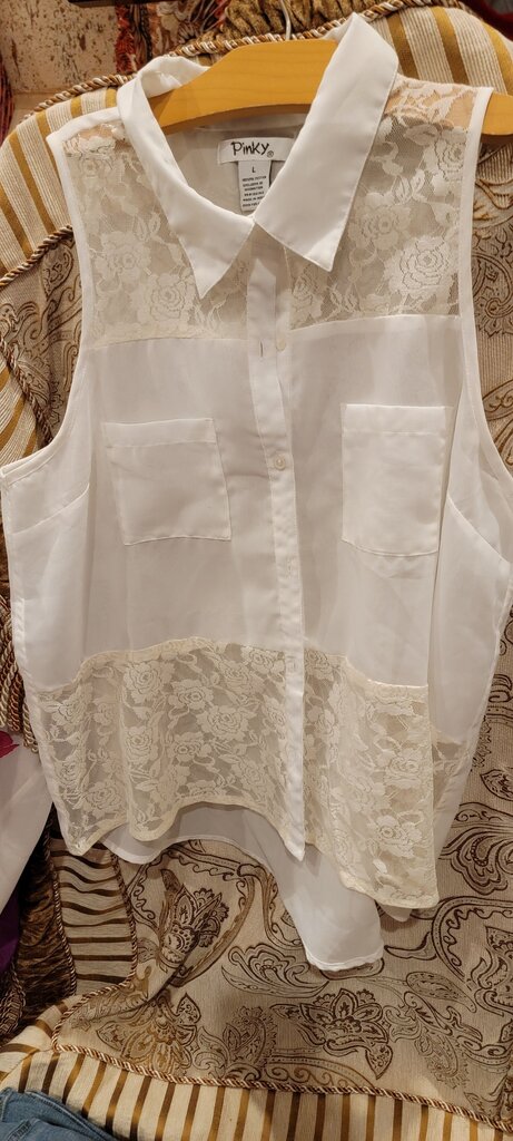 Pinky Women's Sleeveless Blouse