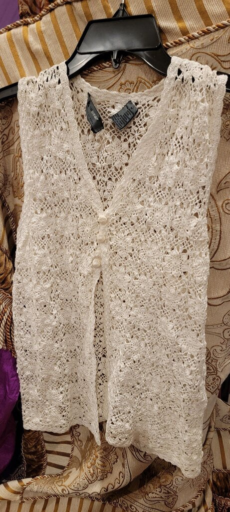 Lace Crochet Vest Top